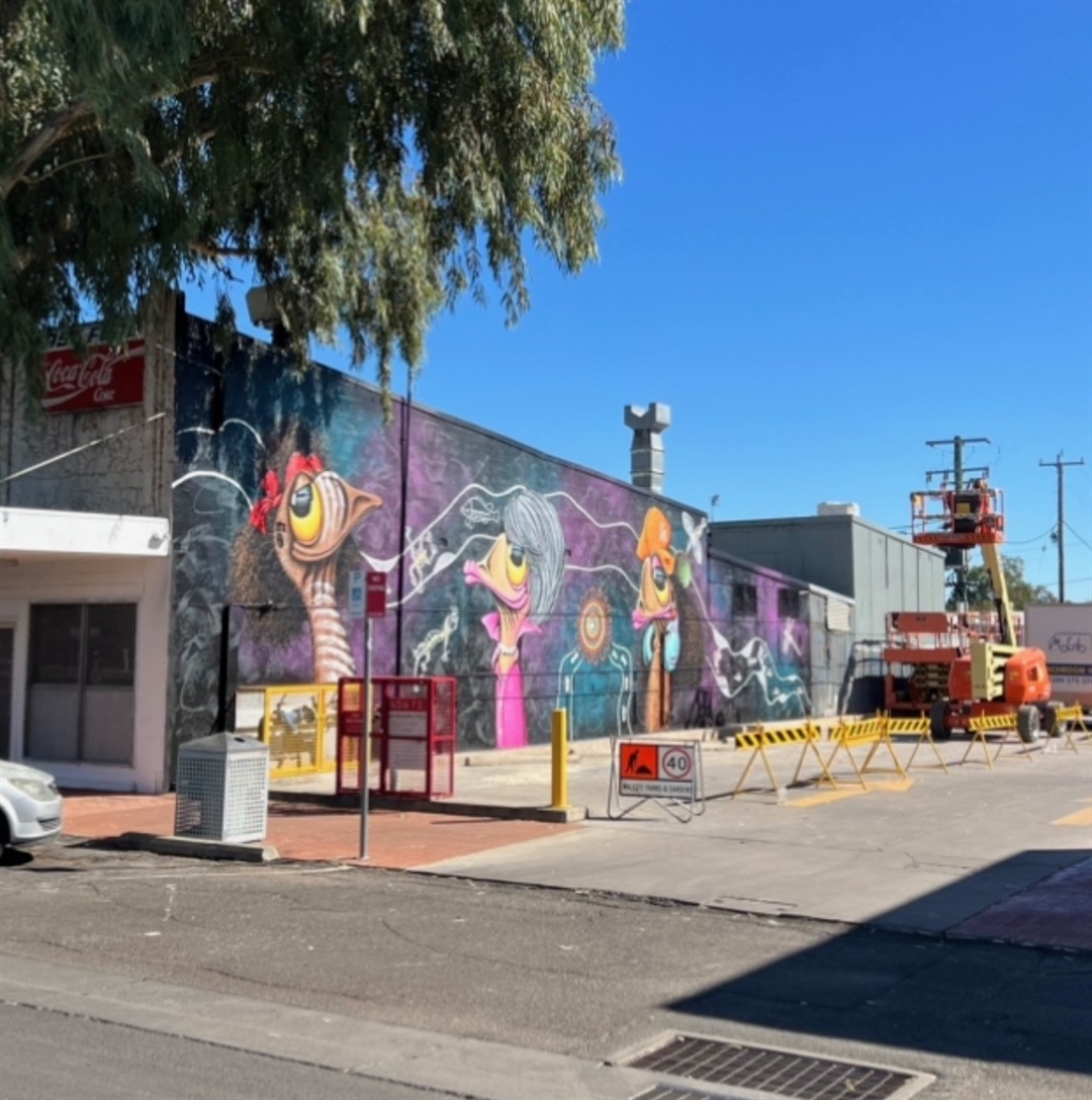 Walgett Mural Showcasing & Promoting Harmony Walgett Shire Council